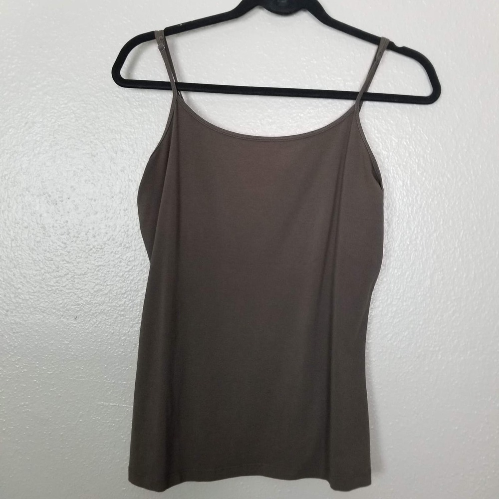 Caslon Brown Layering Tee L Stretchy